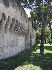 Les remparts d'Avignon